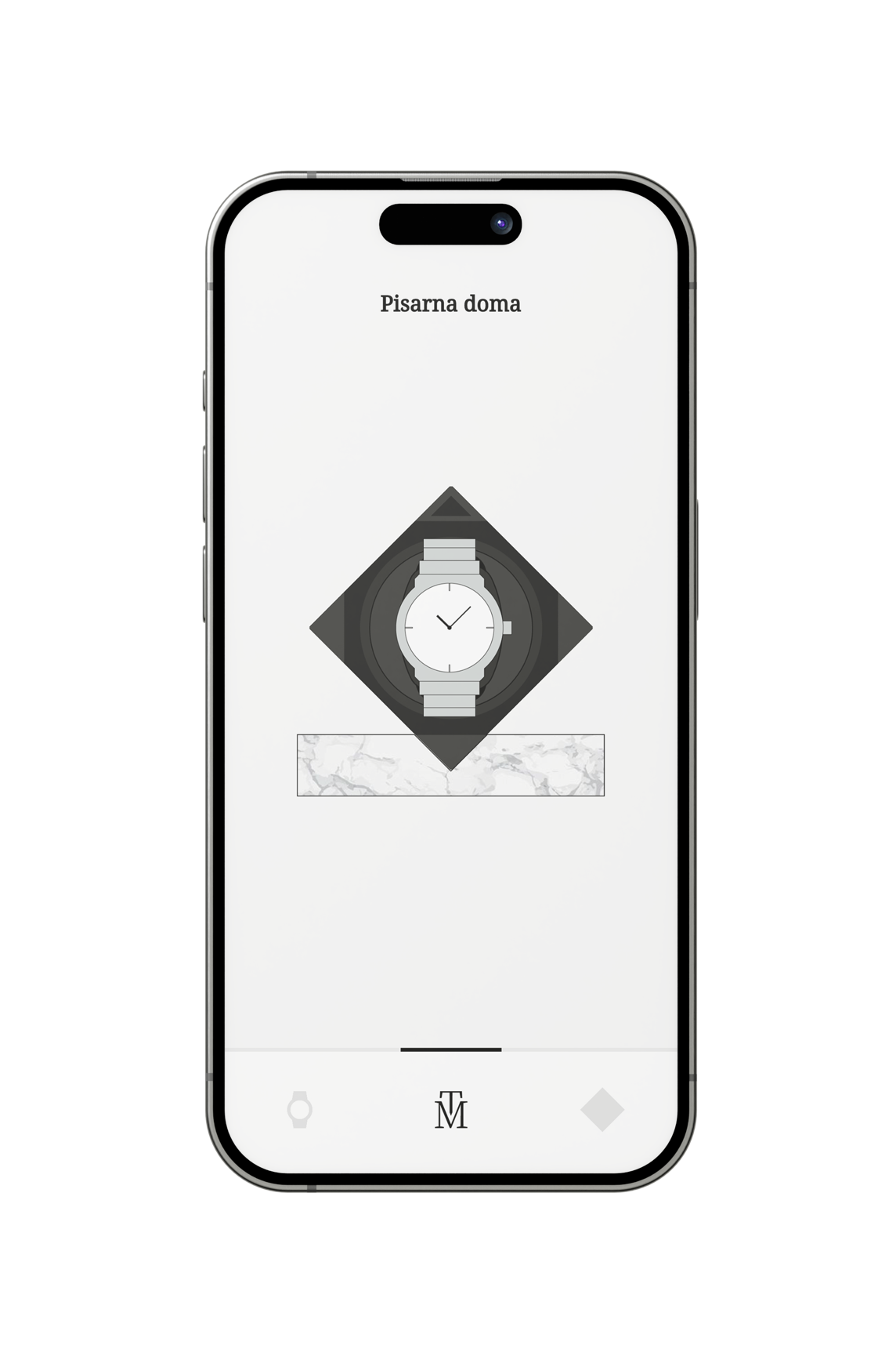 Time Machine app on iPhone — watch profile