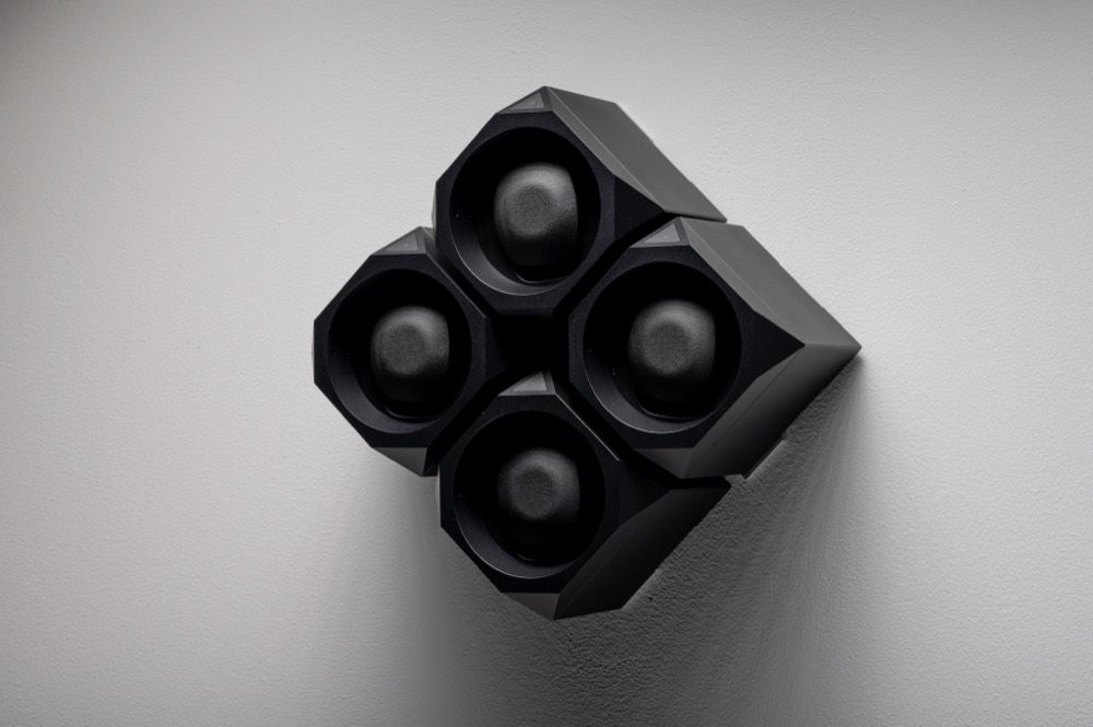 Wall-mounted winder cluster